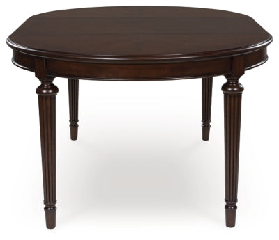 Lavinton Brown Oval Dining Room Table - Ornate Home