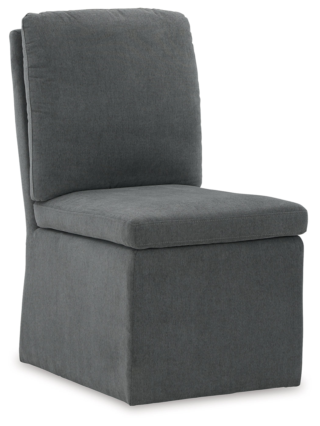 Krystanza Charcoal Dining Chair (Set of 2)