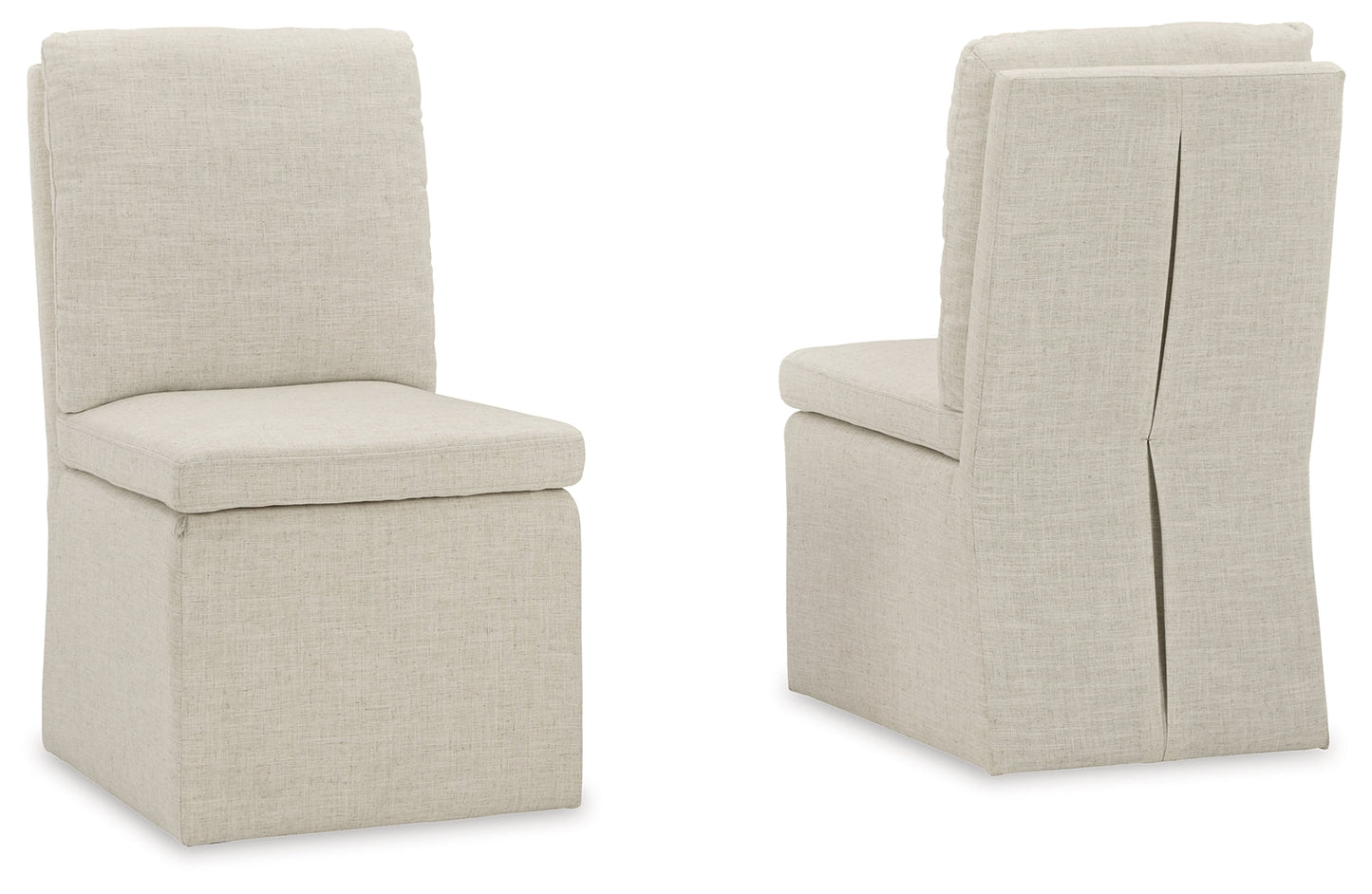 Krystanza Oatmeal Dining Chair (Set of 2)