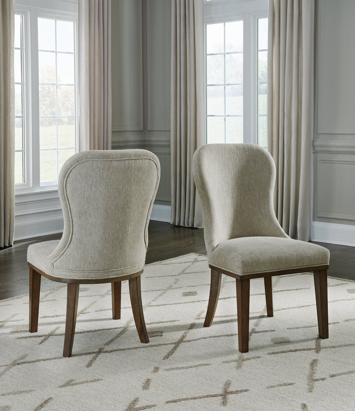 Sturlayne Brown Dining Chair ( Set of 2)