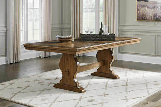 Sturlayne Brown Dining Extension Table