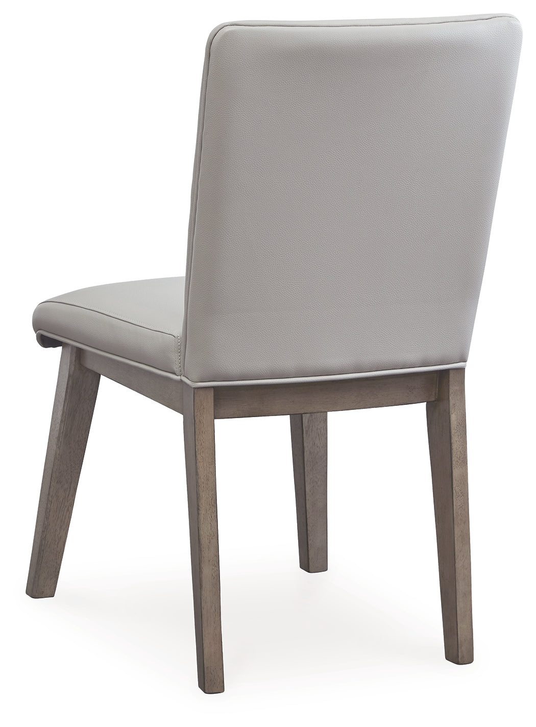 Loyaska Grayish Brown Dining Chair ( Set of 2)