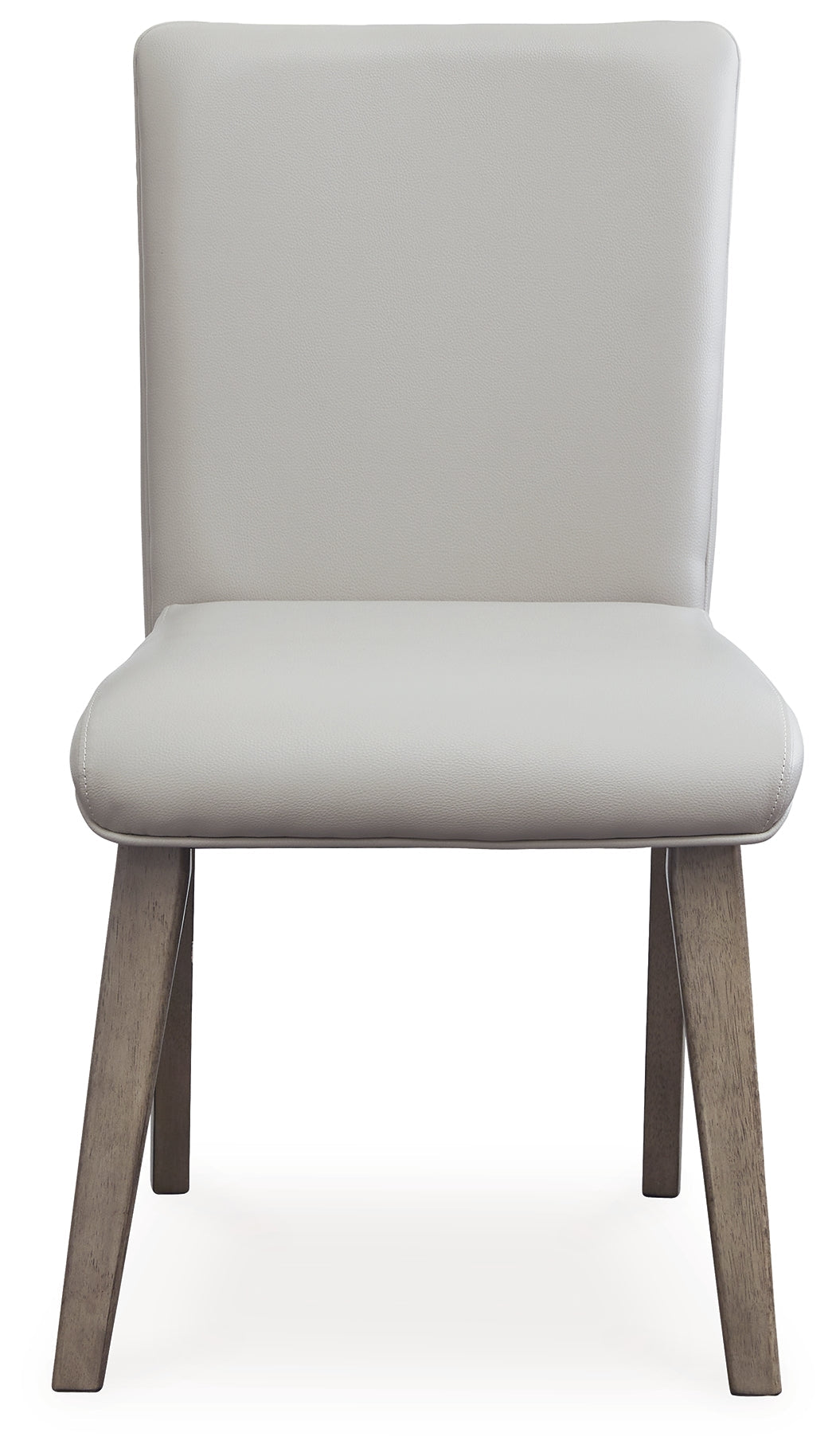 Loyaska Grayish Brown Dining Chair ( Set of 2)