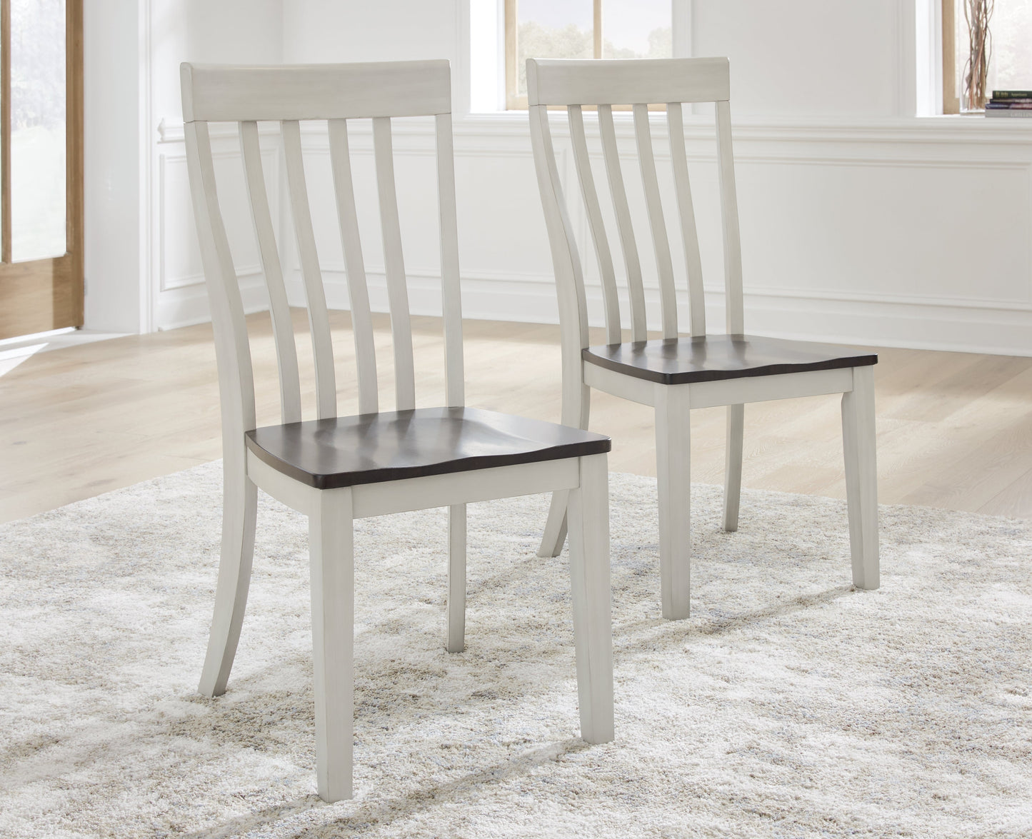 Darborn Gray/Brown Dining Chair (Set of 2)