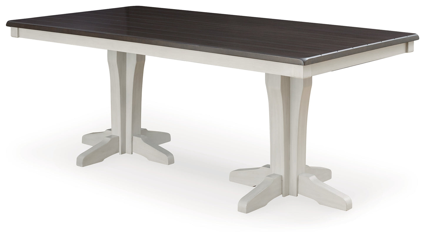 Darborn Gray/Brown Dining Table