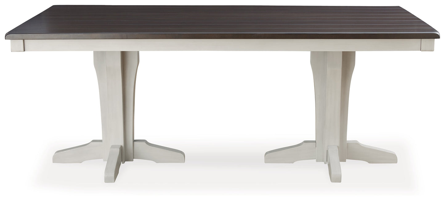 Darborn Gray/Brown Dining Table