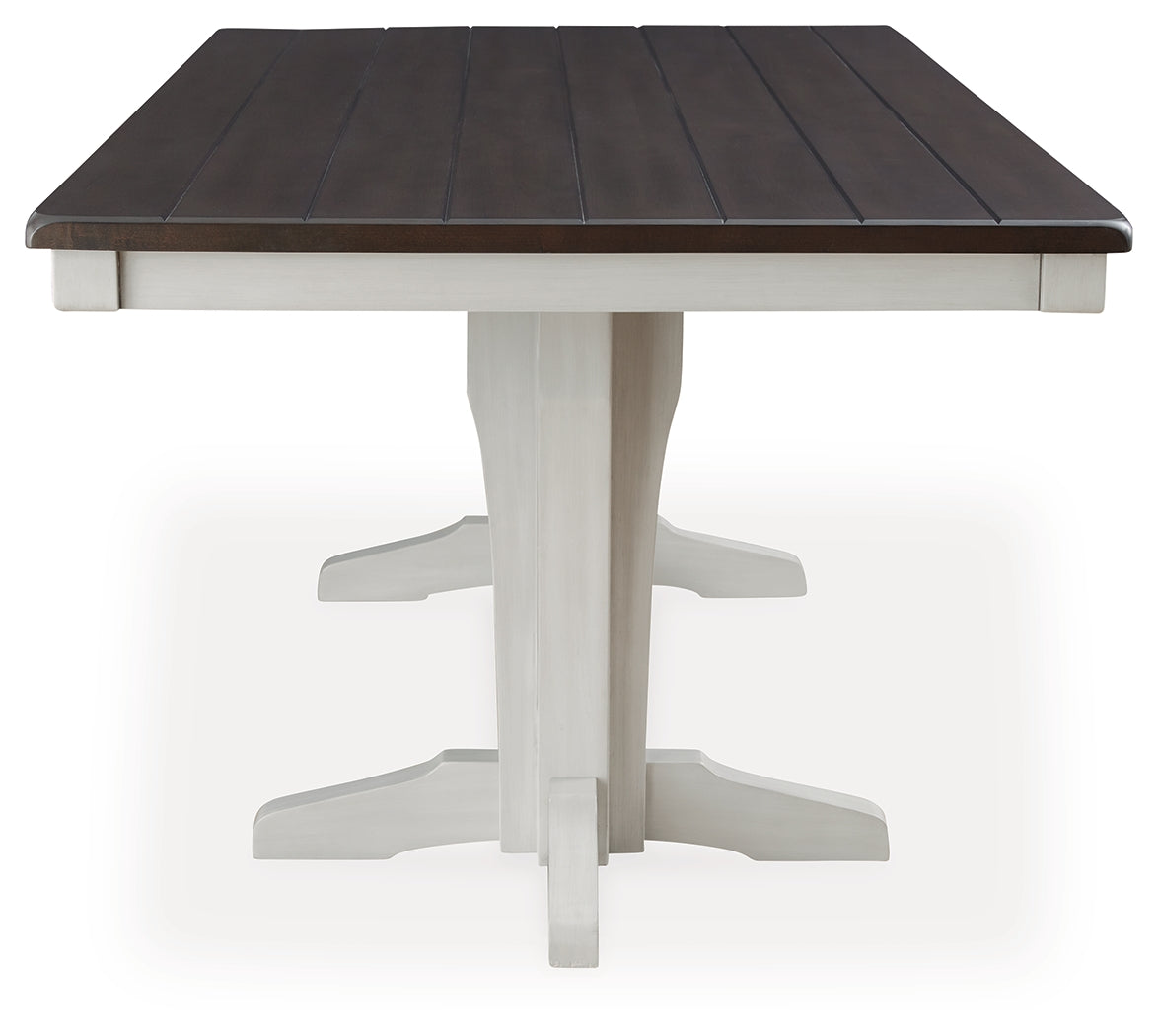 Darborn Gray/Brown Dining Table