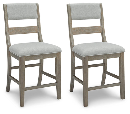 Moreshire Bisque Counter Height Bar Stool (Set of 2)