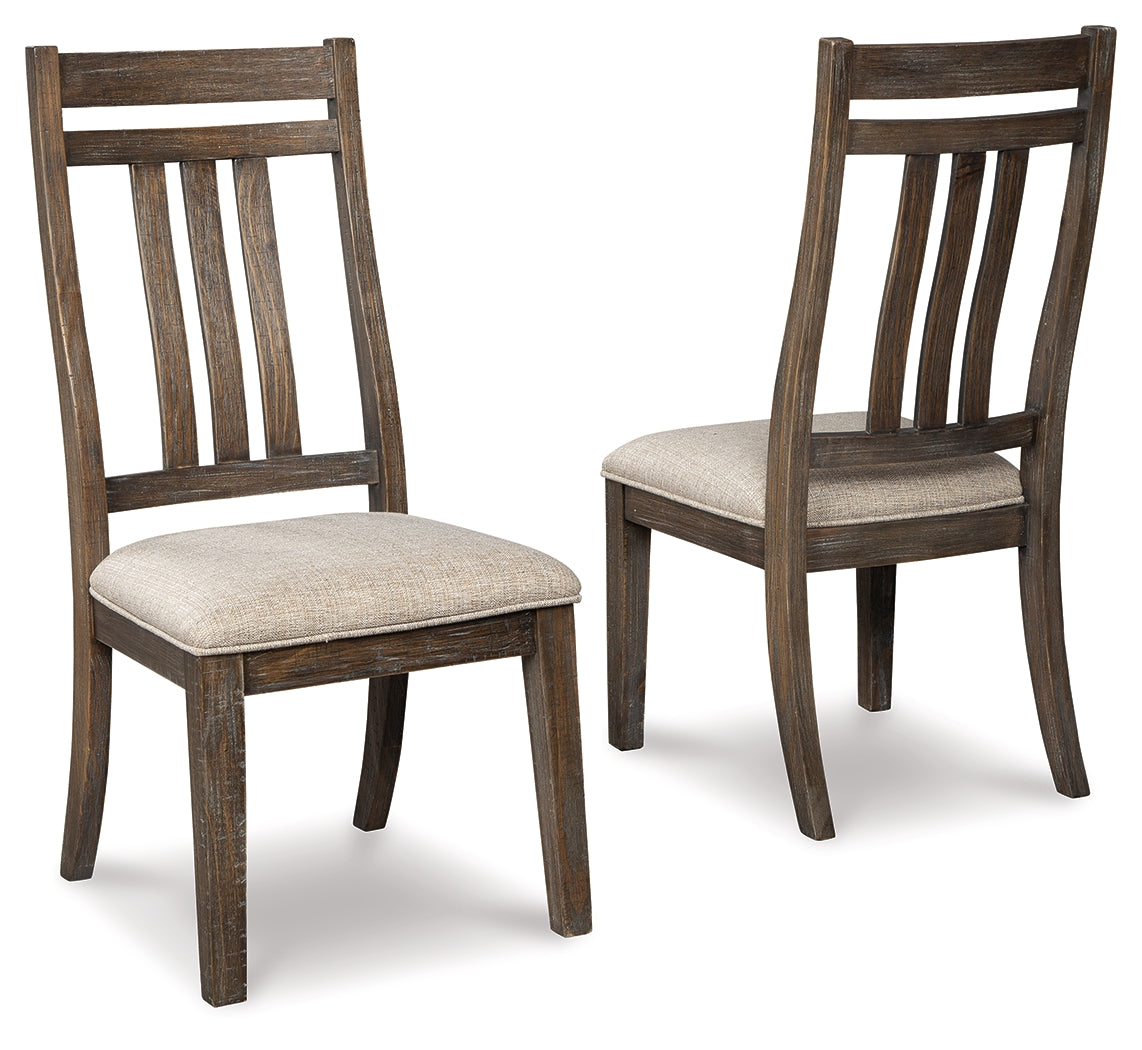 Wyndahl Rustic Brown Dining Chair (Set of 2)