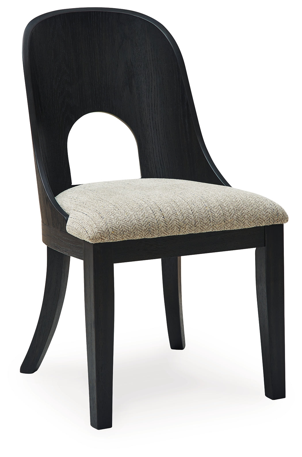 Rowanbeck Gray/Black Dining Chair D821-01 - Ornate Home