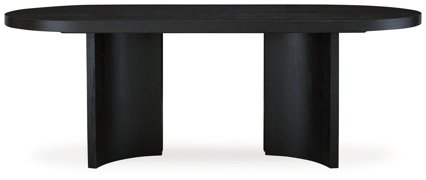 Rowanbeck Black Dining Table