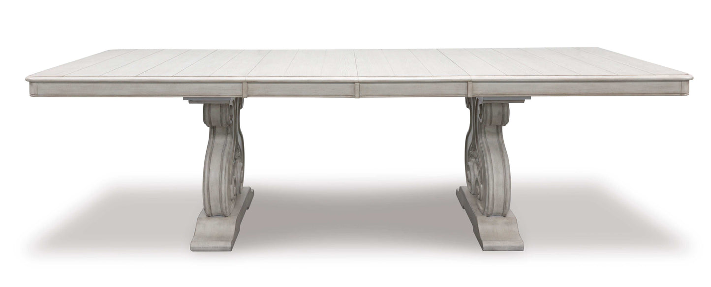 Arlendyne Antique White Dining Table w/ Extension