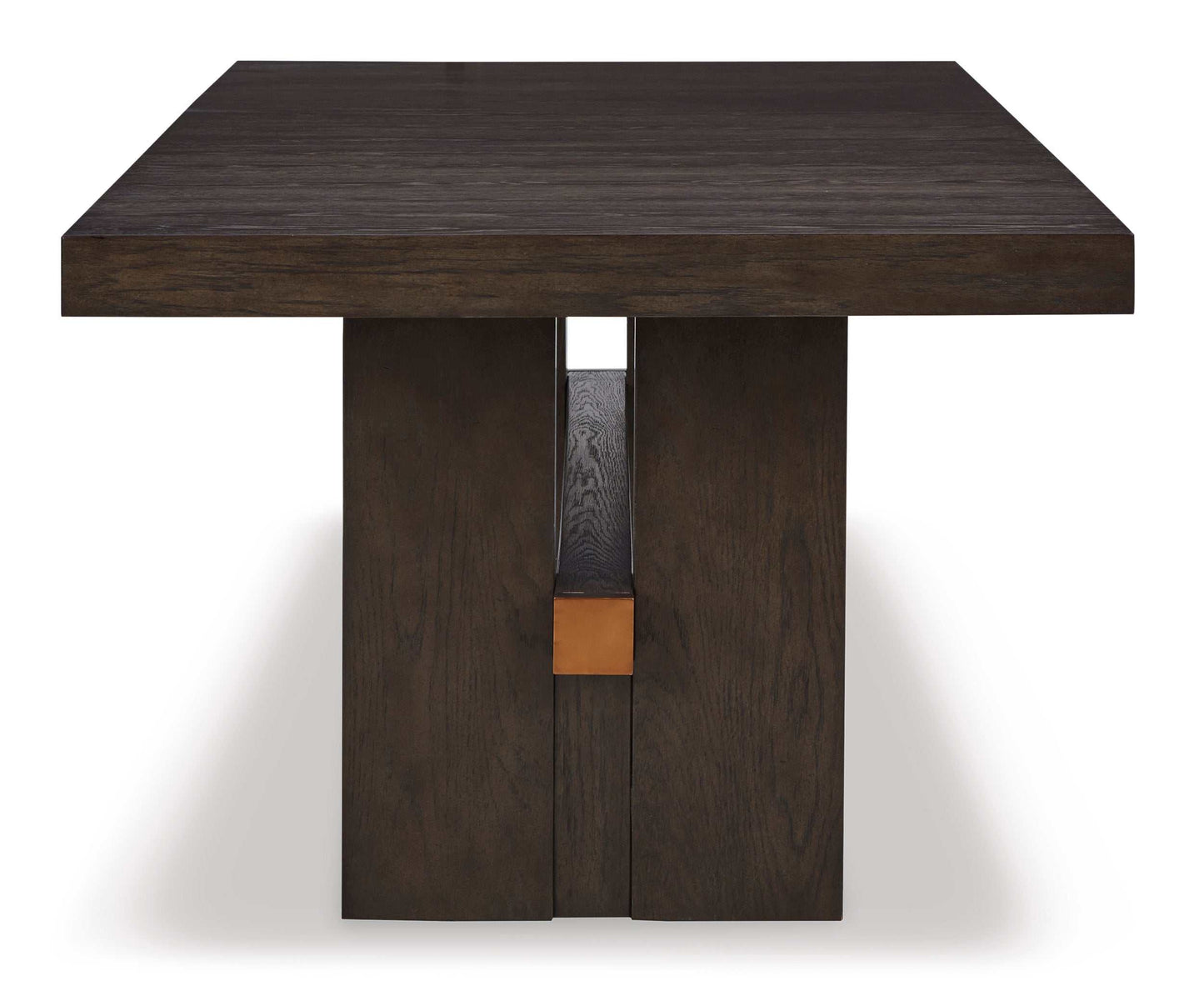 Burkhaus Dark Brown Dining Table w/ Extension