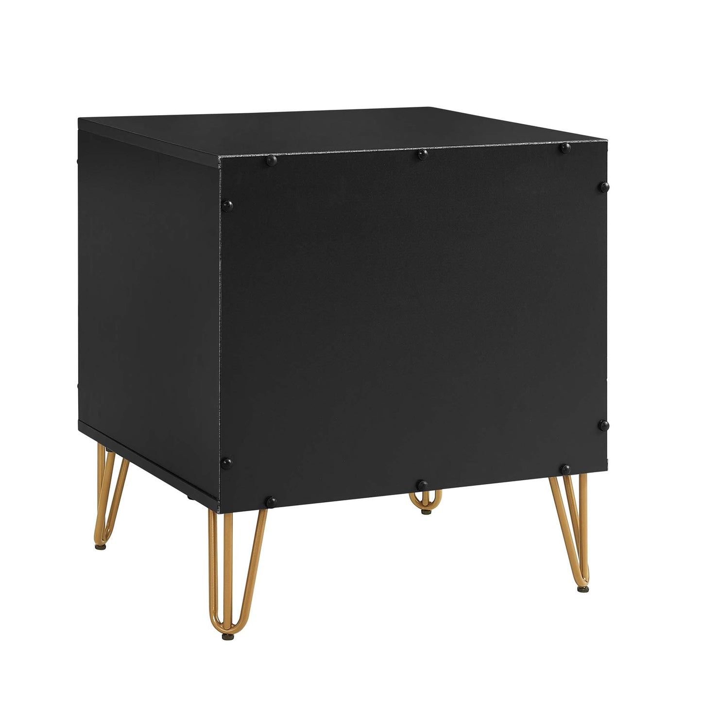 DUMBO 1.0 Nightstand in Black (set of 2) - Ornate Home
