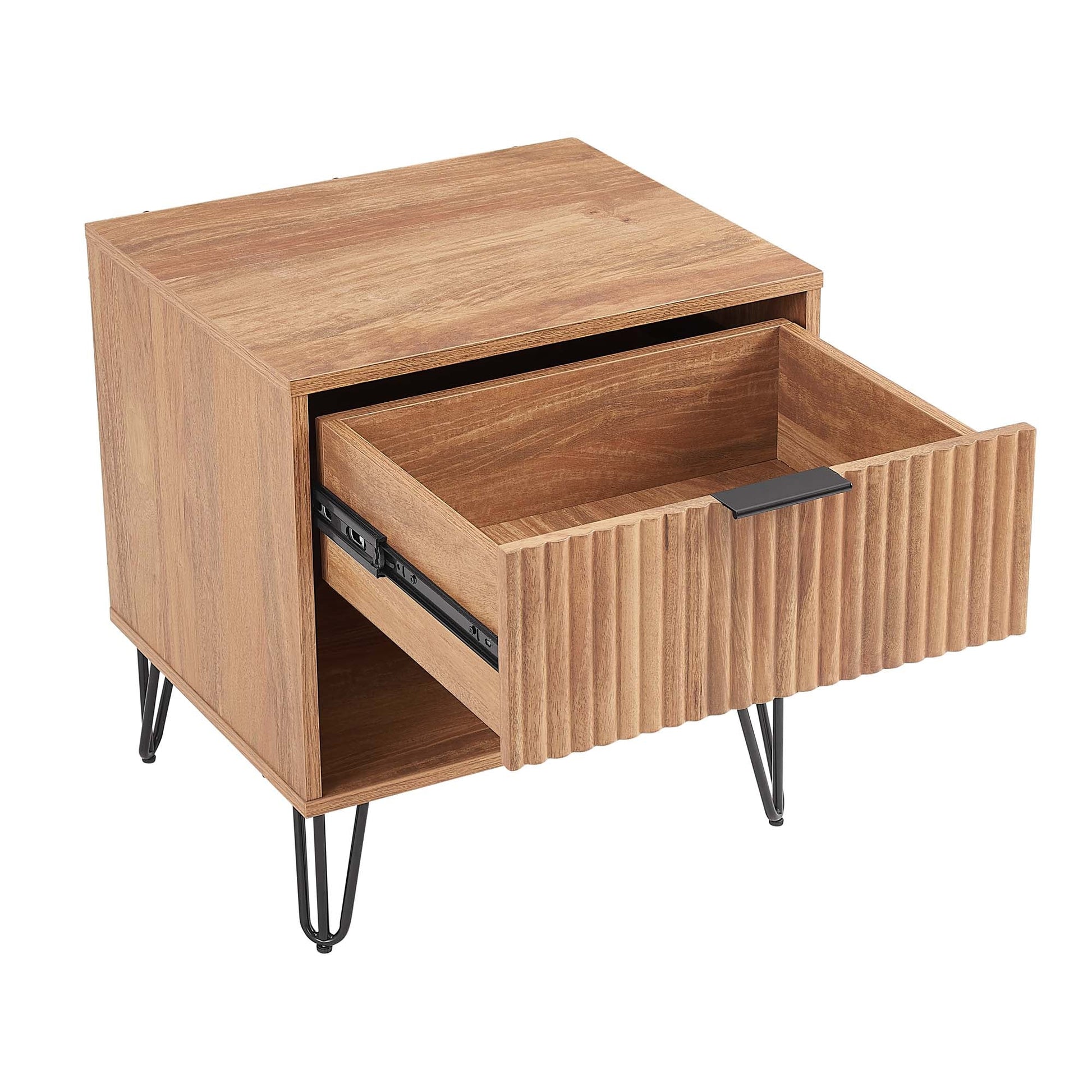 DUMBO 1.0 Nightstand in Golden Brown (set of 2) - Ornate Home