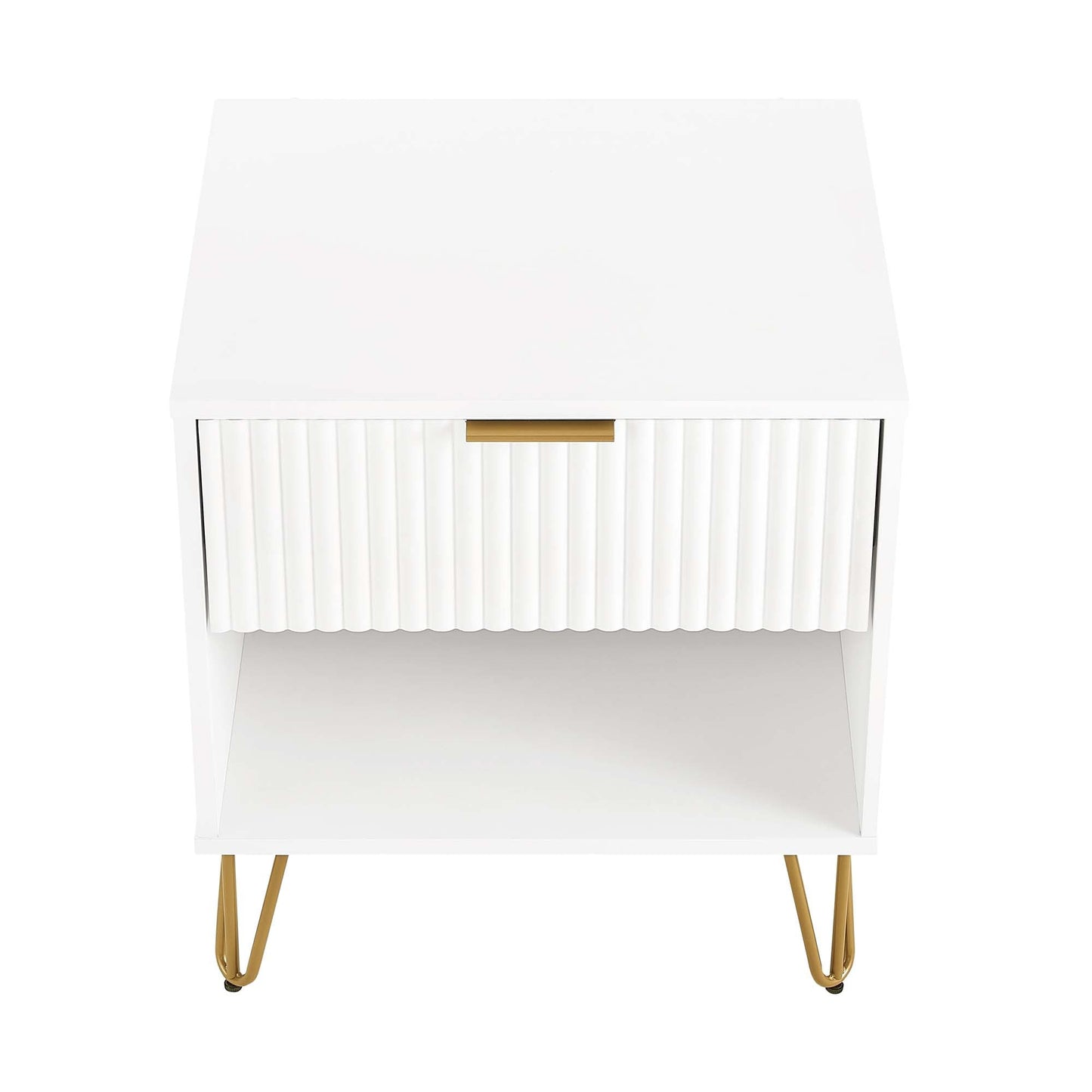 DUMBO 1.0 Nightstand in White (set of 2) - Ornate Home