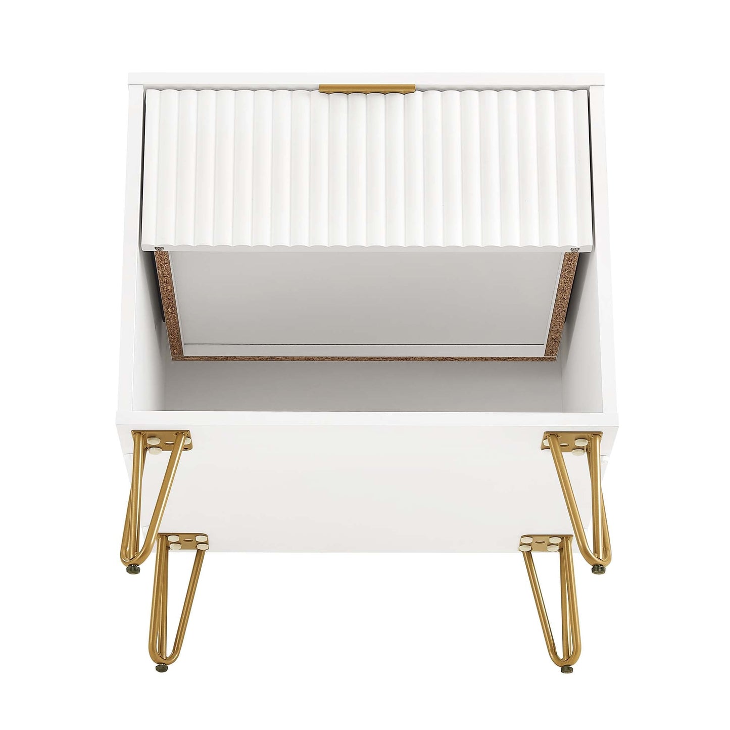 DUMBO 1.0 Nightstand in White (set of 2) - Ornate Home