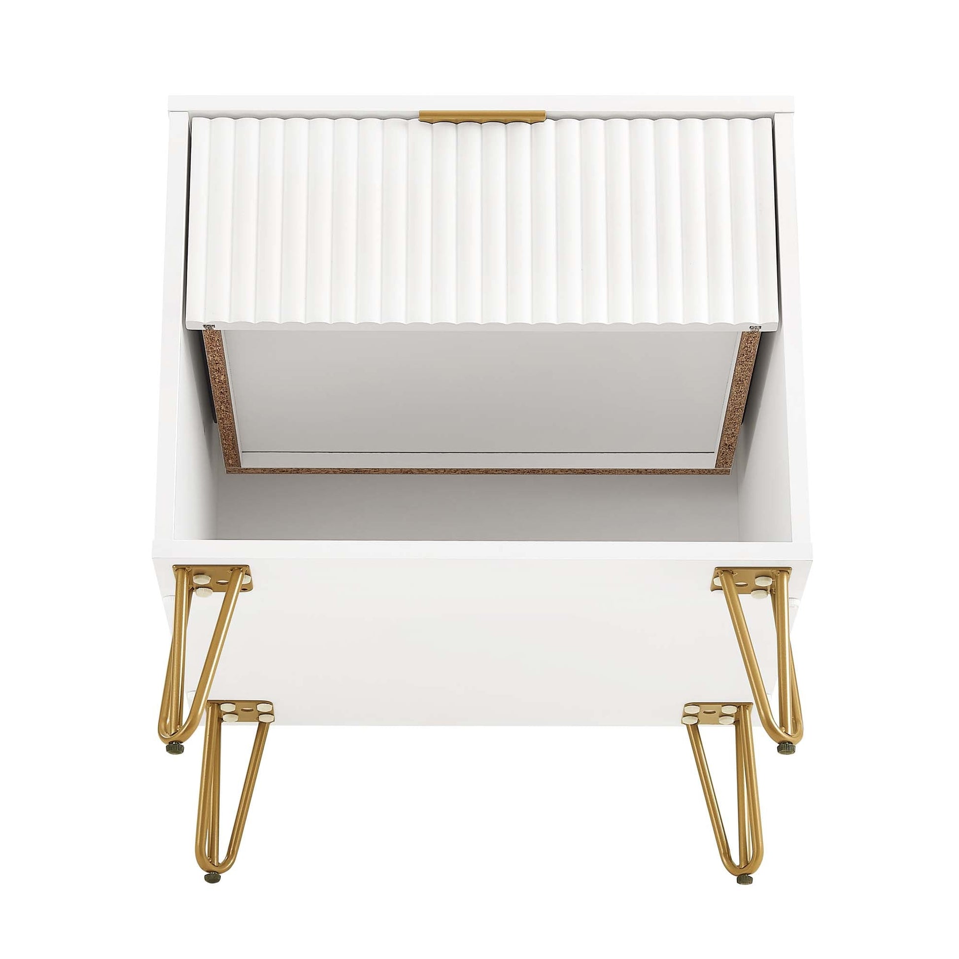 DUMBO 1.0 Nightstand in White (set of 2) - Ornate Home