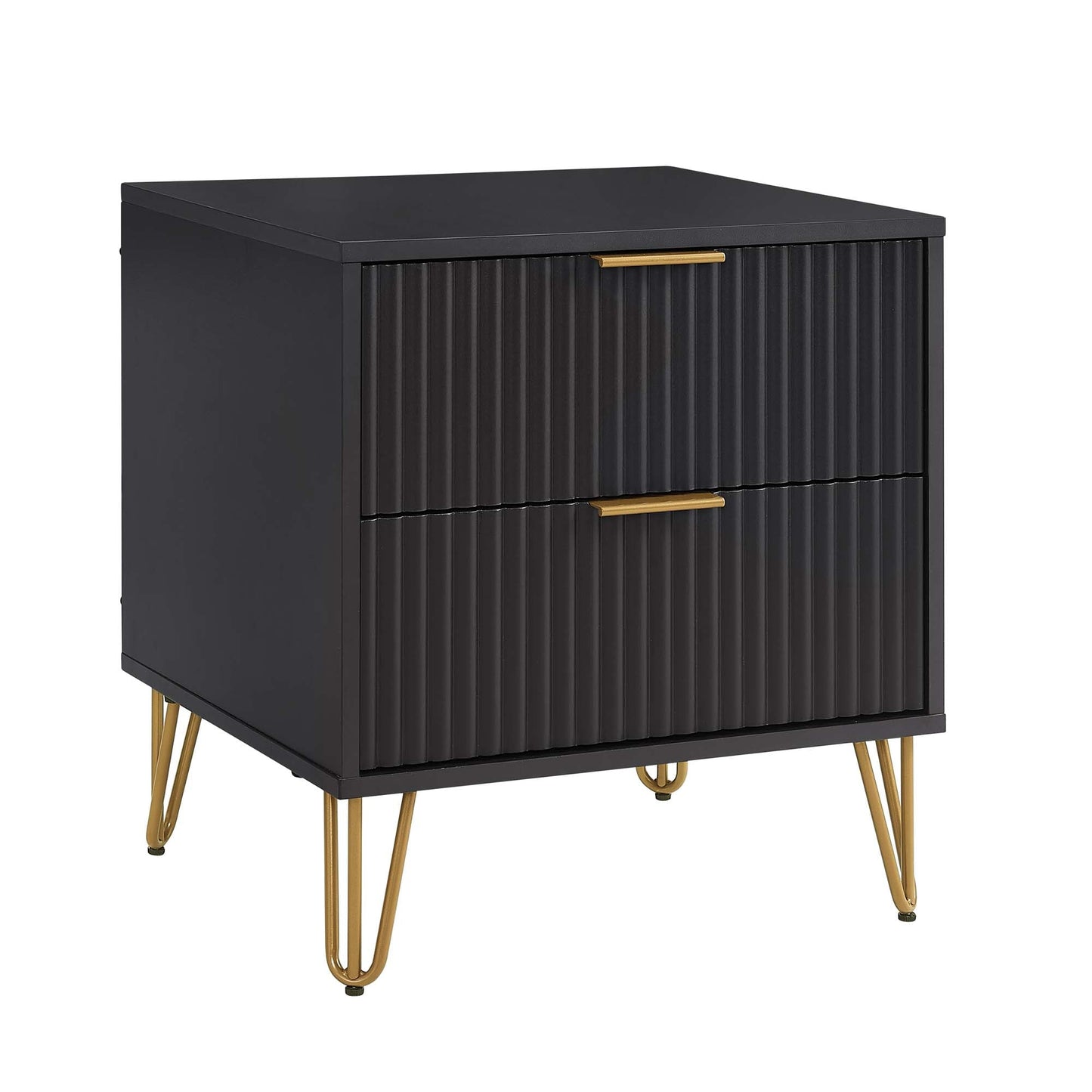 DUMBO 2.0 Nightstand in Black - Ornate Home