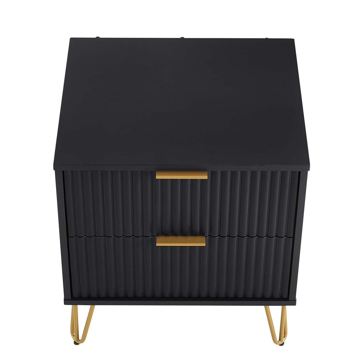 DUMBO 2.0 Nightstand in Black - Ornate Home