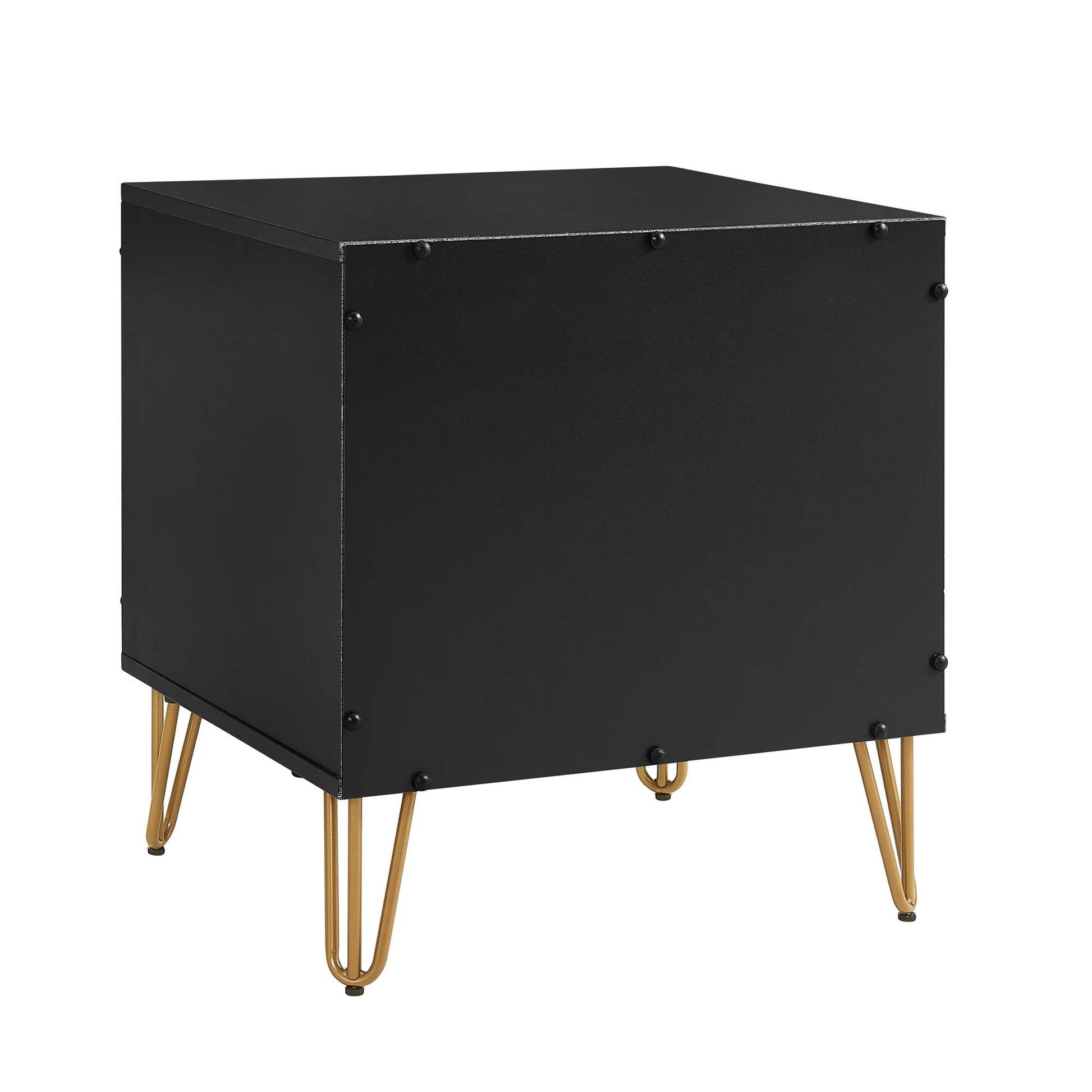 DUMBO 2.0 Nightstand in Black (set of 2) - Ornate Home