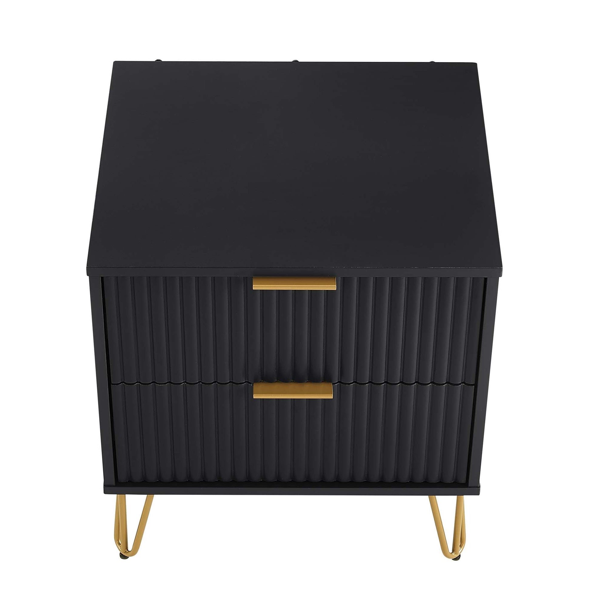 DUMBO 2.0 Nightstand in Black (set of 2) - Ornate Home