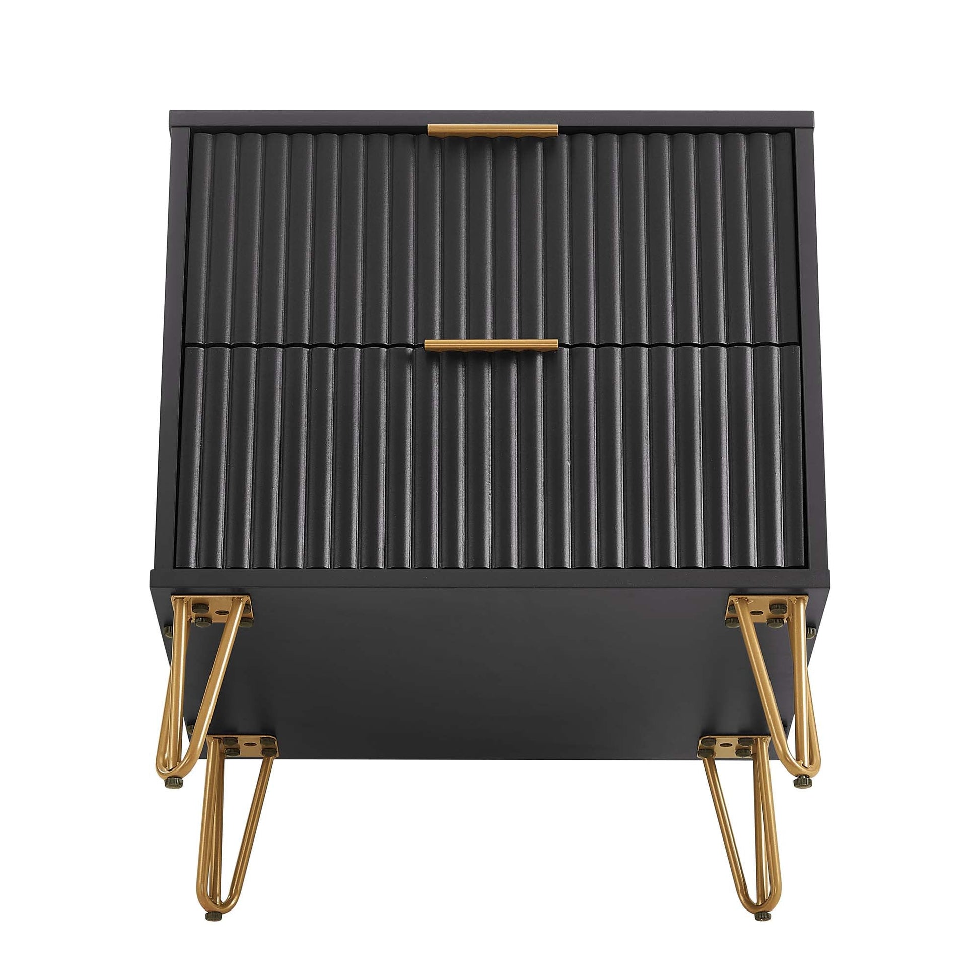 DUMBO 2.0 Nightstand in Black (set of 2) - Ornate Home
