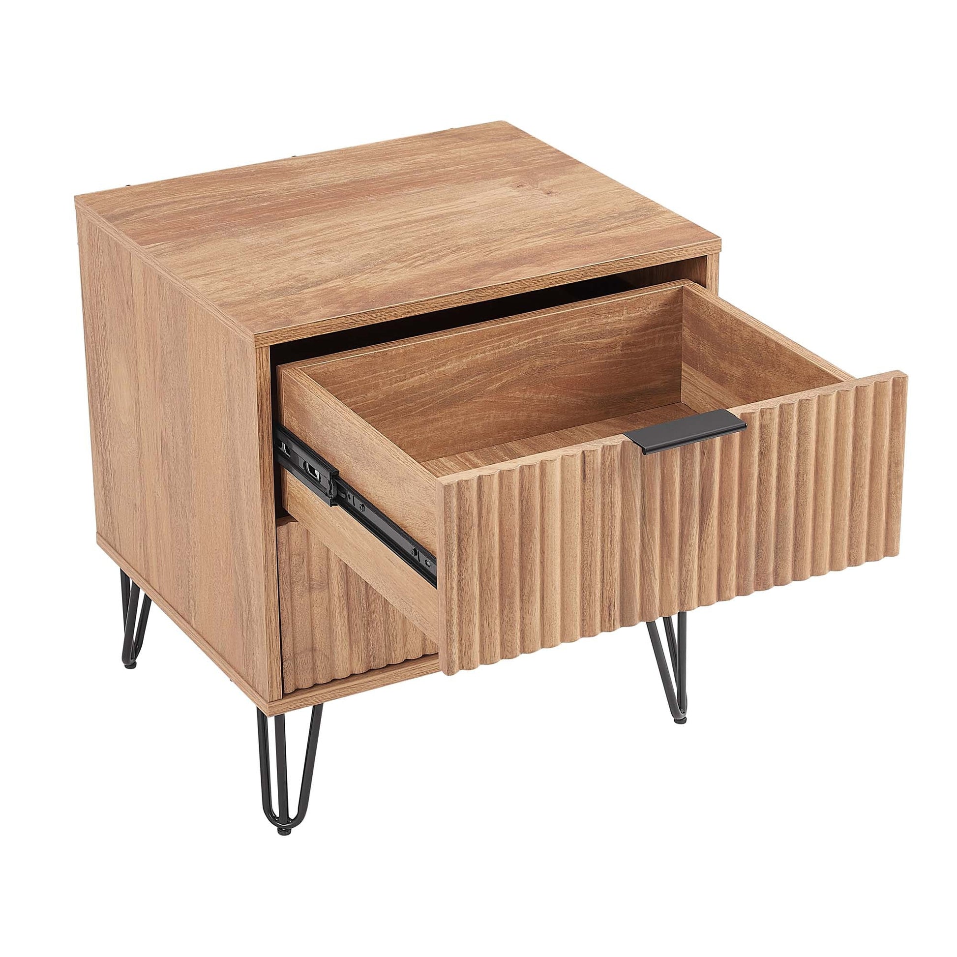 DUMBO 2.0 Nightstand in Golden Brown - Ornate Home
