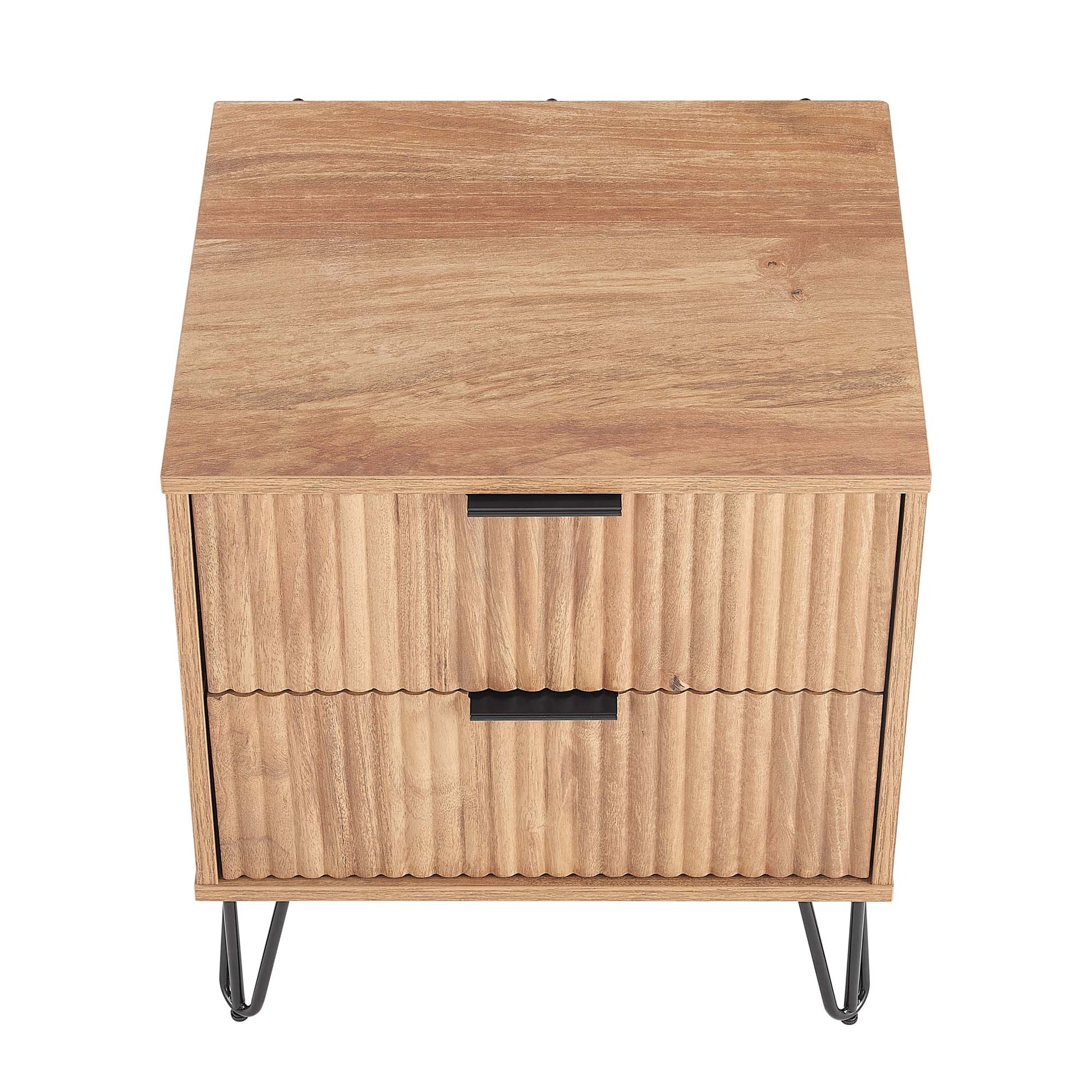 DUMBO 2.0 Nightstand in Golden Brown - Ornate Home
