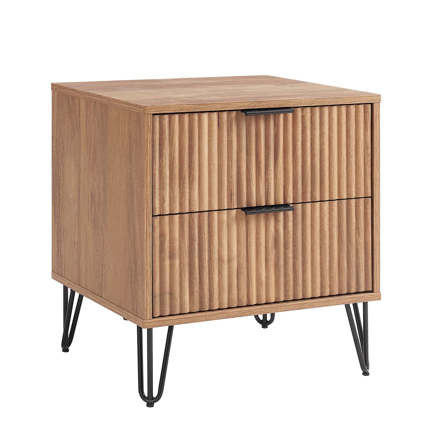 DUMBO 2.0 Nightstand in Golden Brown (set of 2) - Ornate Home