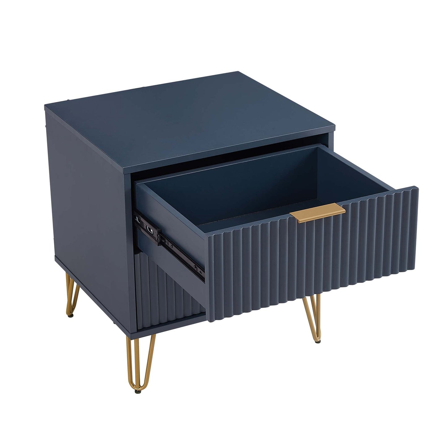 DUMBO 2.0 Nightstand in Midnight Blue (set of 2) - Ornate Home