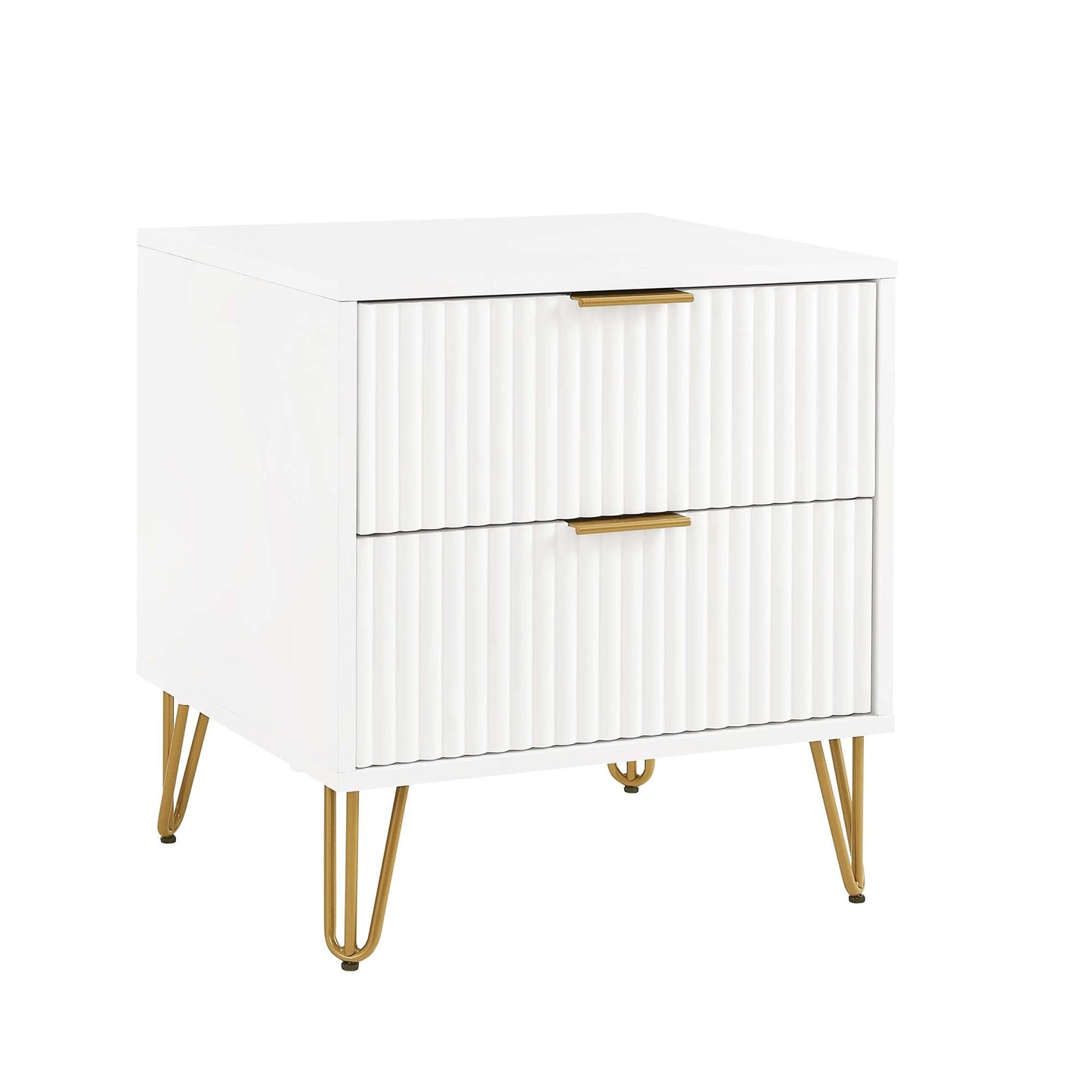 DUMBO 2.0 Nightstand in White - Ornate Home