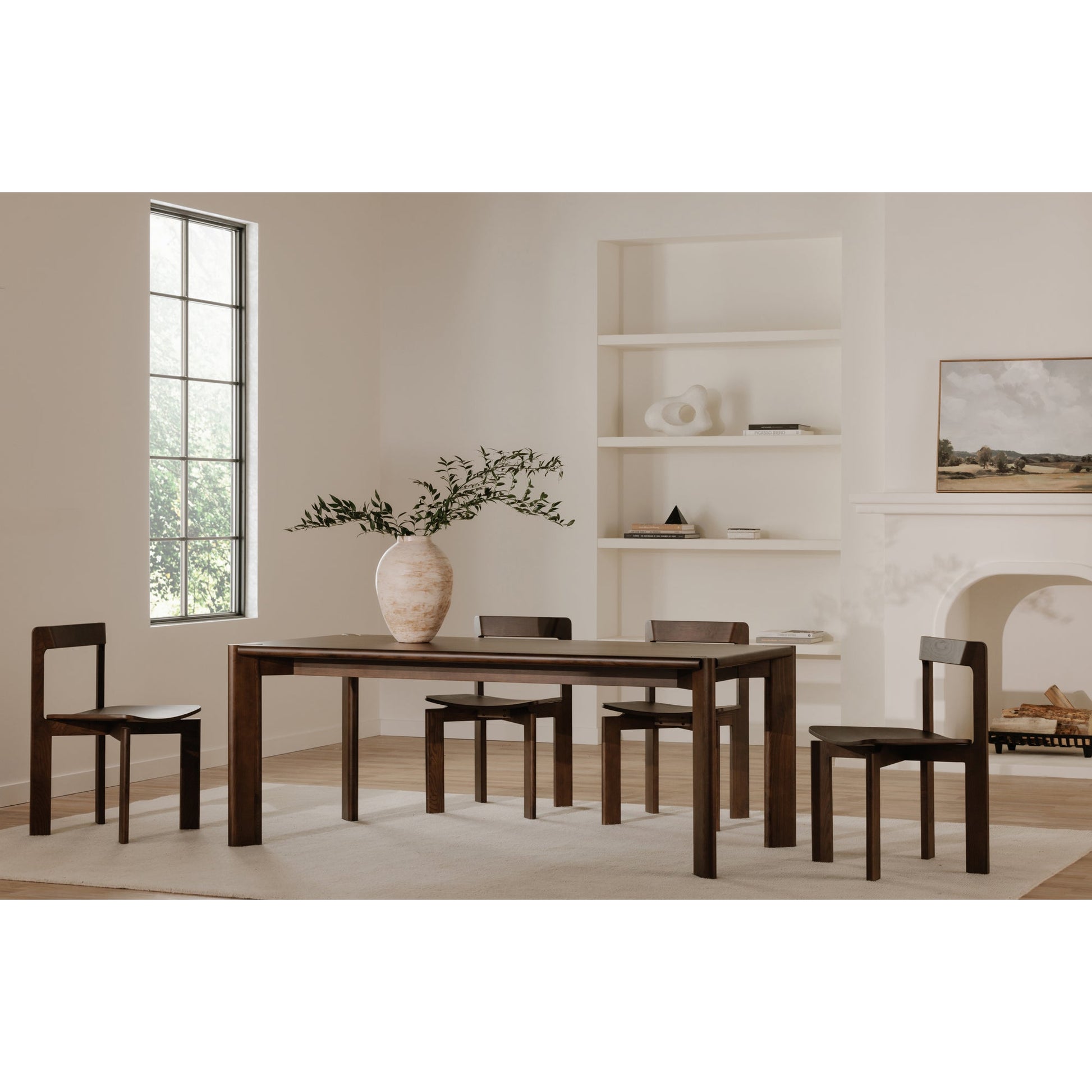 Daifuku Brown Dining Chair (Set of 2) - Ornate Home