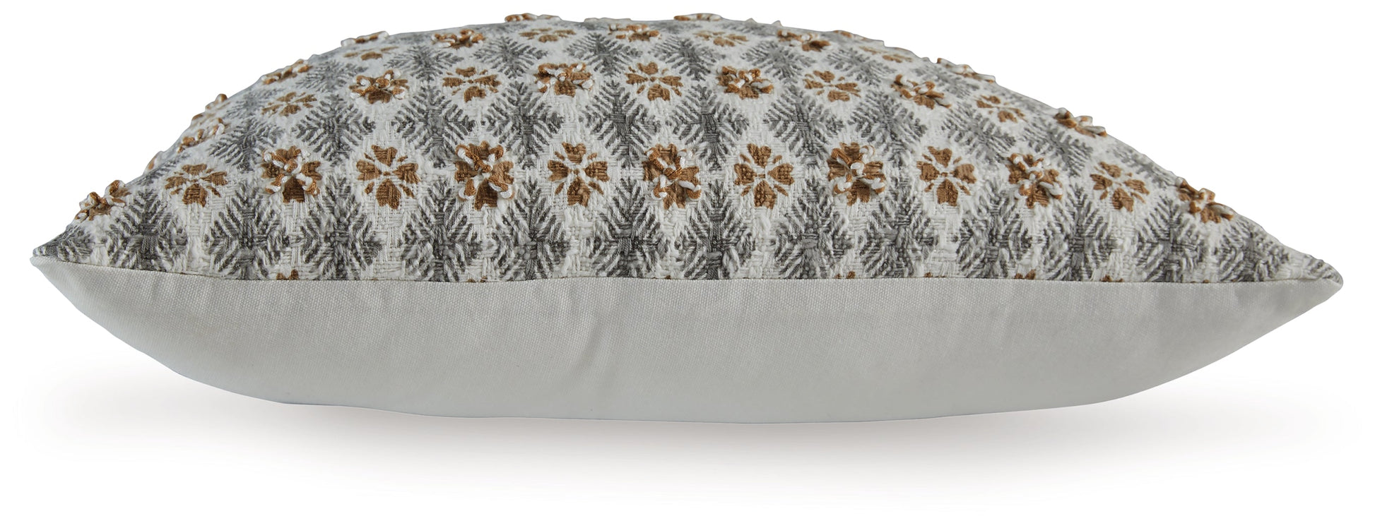 Dainwick White/Gray/Brown Pillow (Set of 4)- Viva Furn