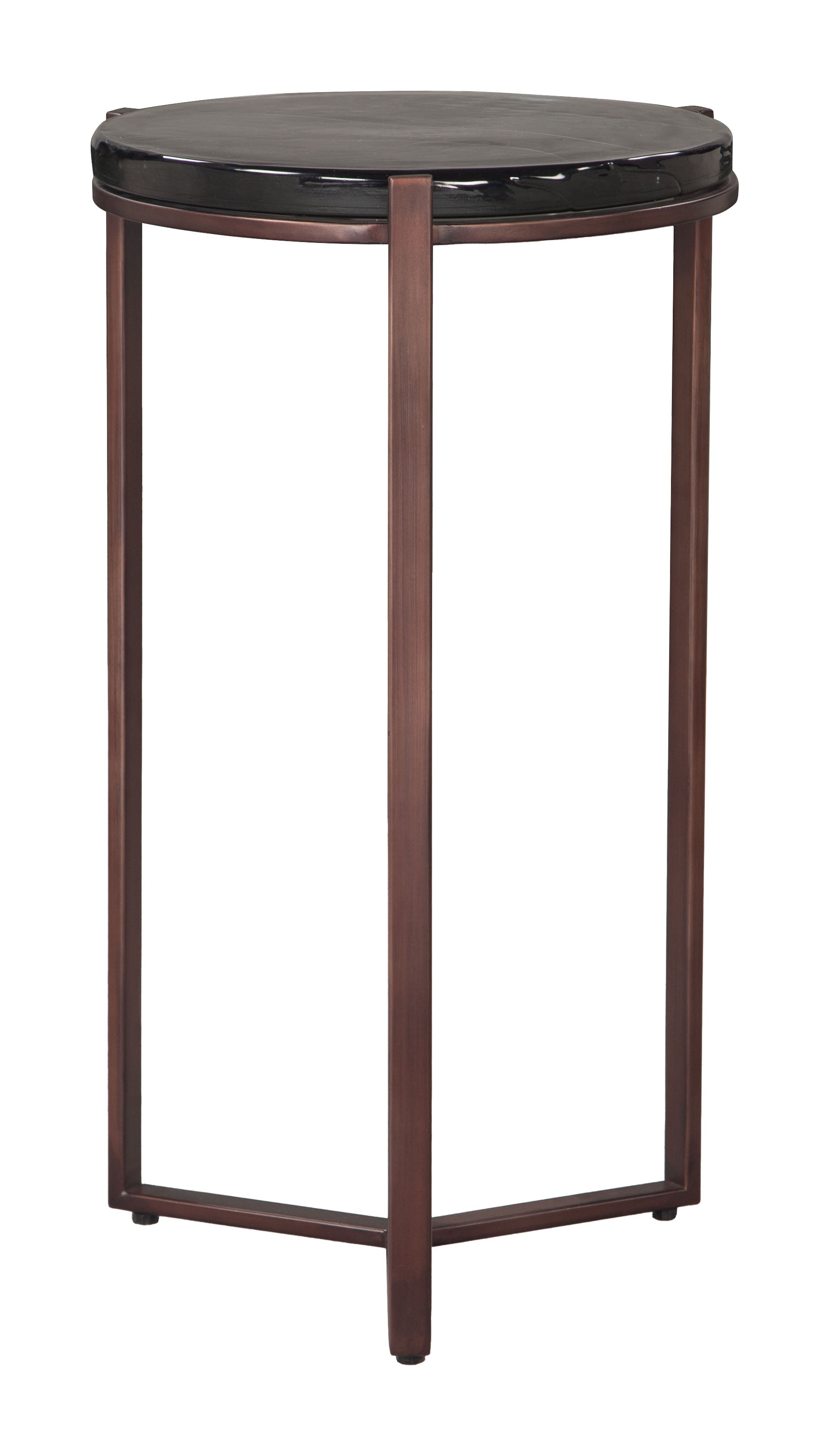 Daiza Bronze Side Table - Ornate Home