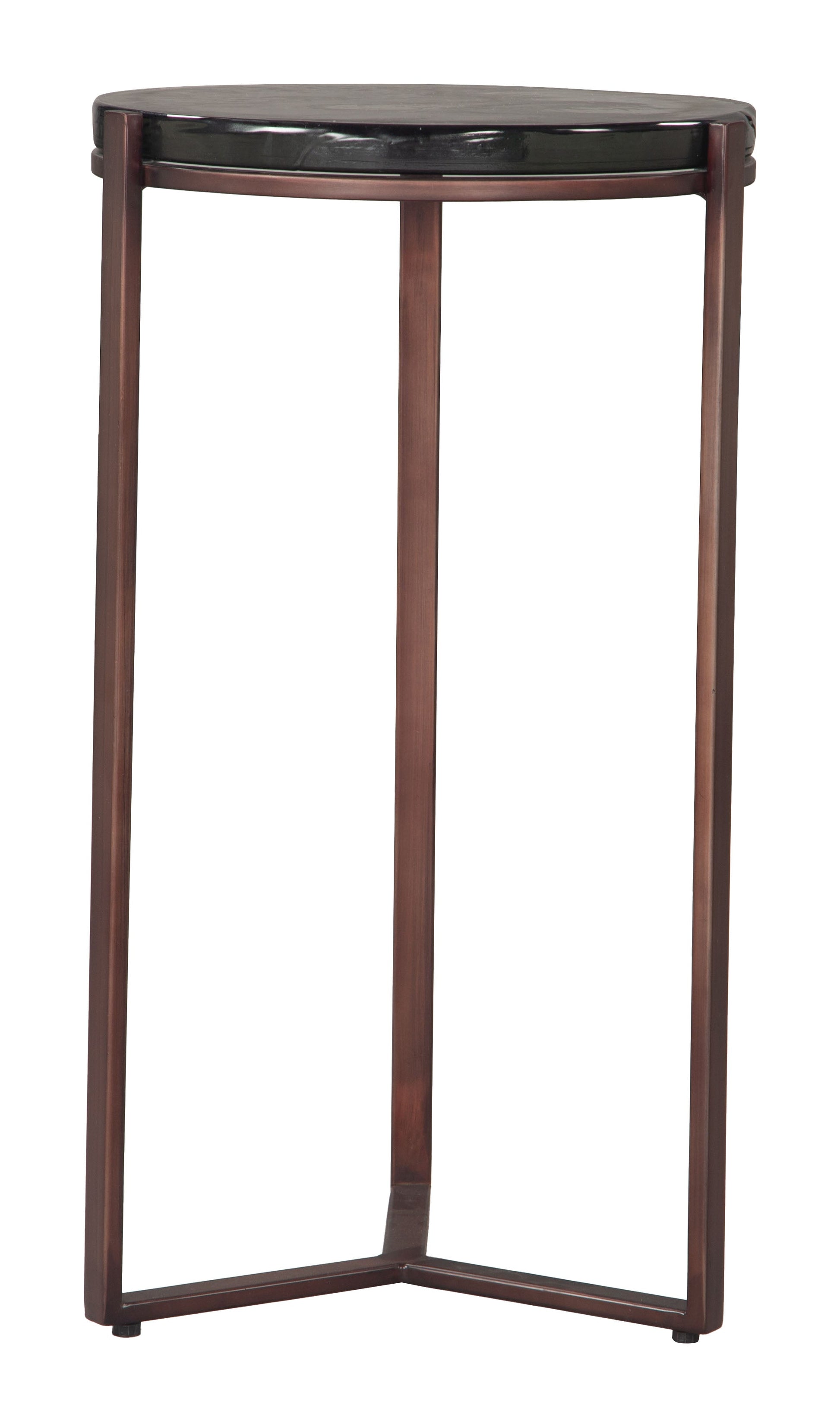 Daiza Bronze Side Table - Ornate Home