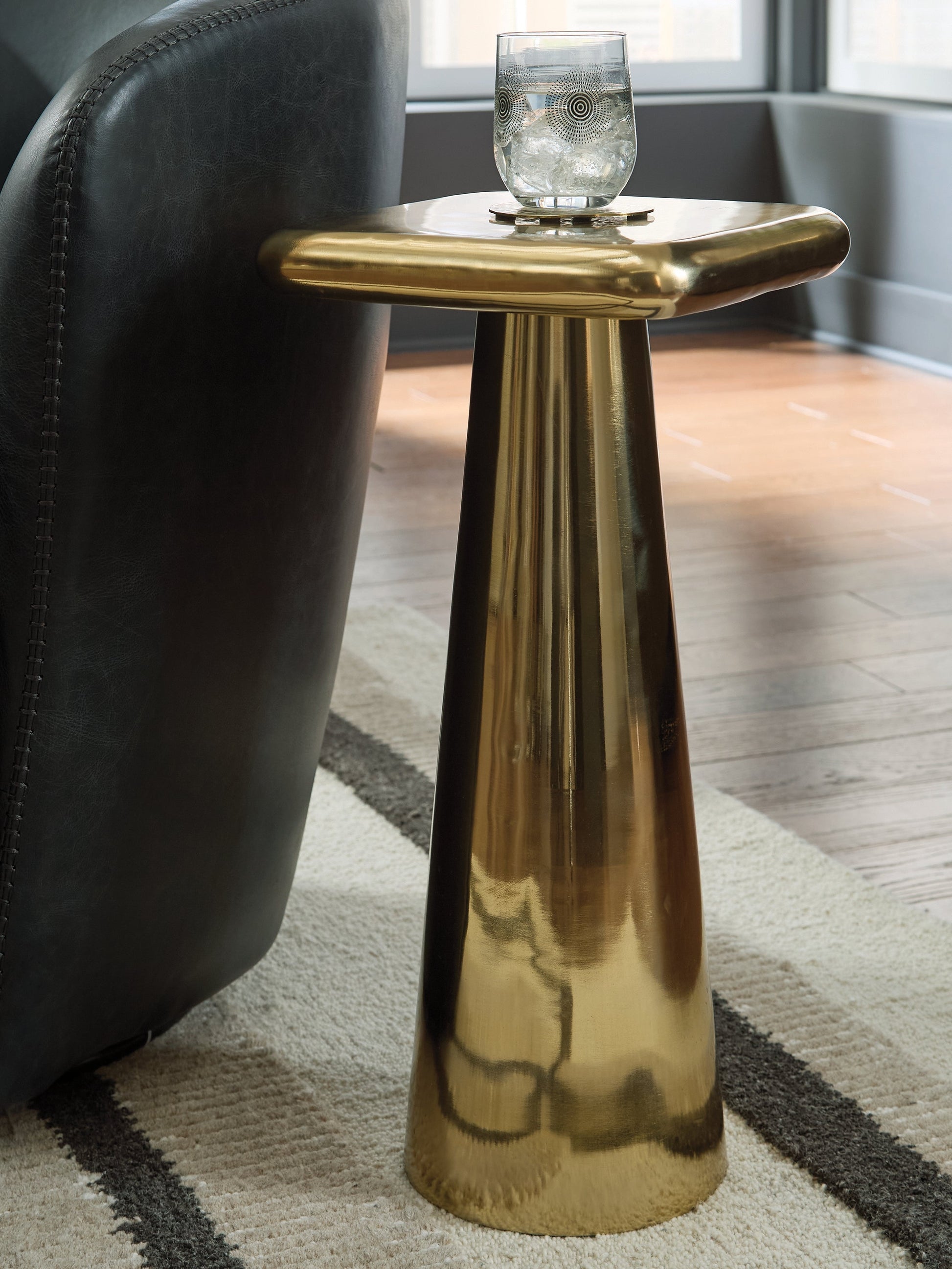 Dallenburg Gold Accent Table- Viva Furn