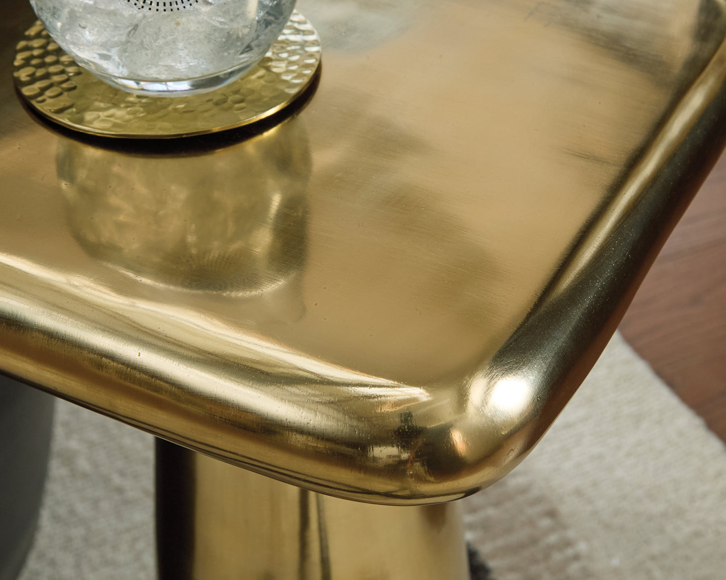 Dallenburg Gold Accent Table- Viva Furn