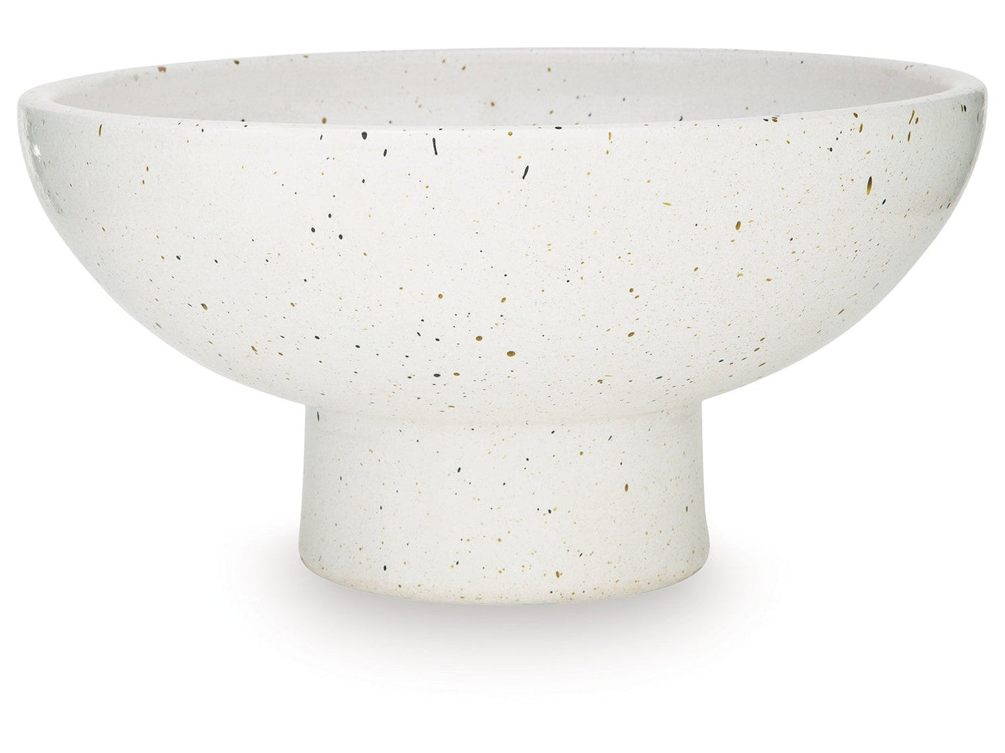 Dallinworth White/Black Bowl- Viva Furn