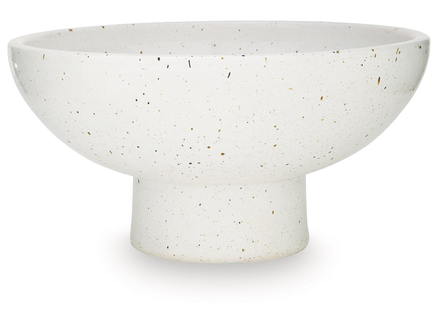 Dallinworth White/Black Bowl- Viva Furn