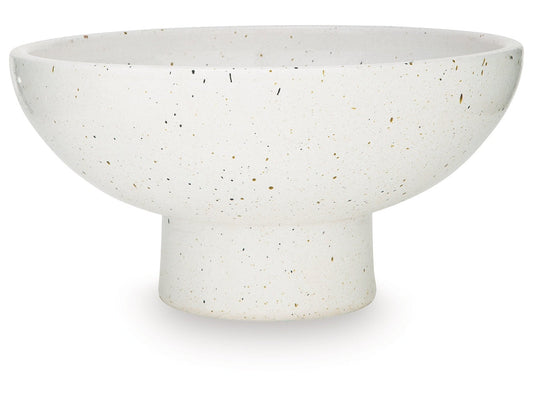 Dallinworth White/Black Bowl- Viva Furn