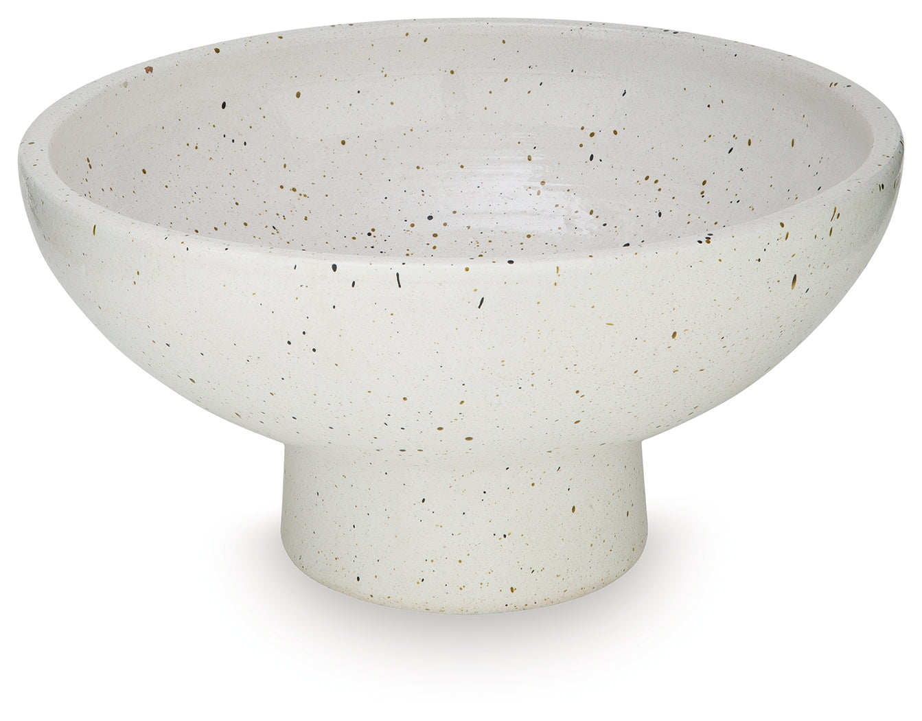 Dallinworth White/Black Bowl- Viva Furn