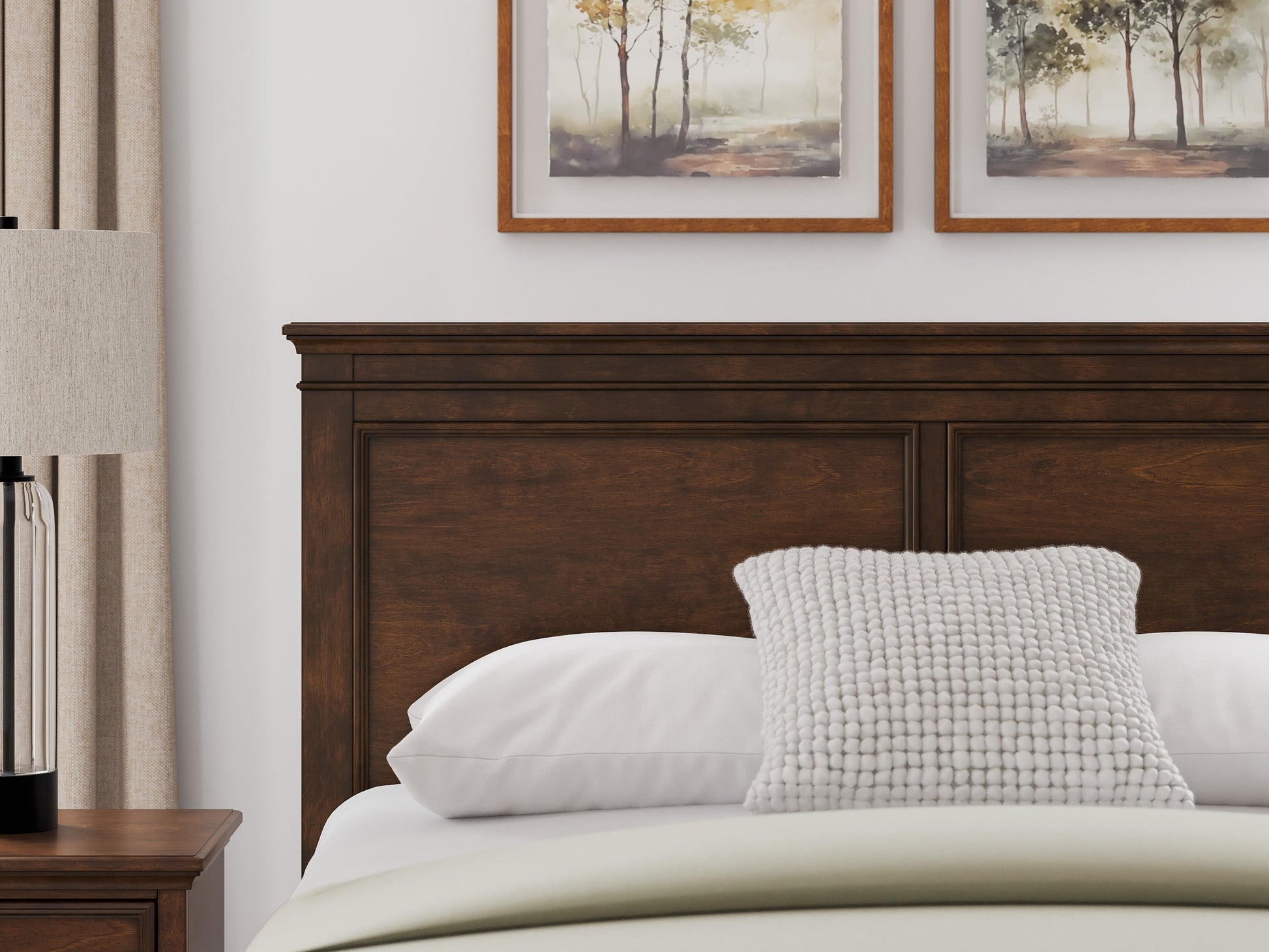 Danabrin Brown Full Panel Storage Bed- Viva Furn
