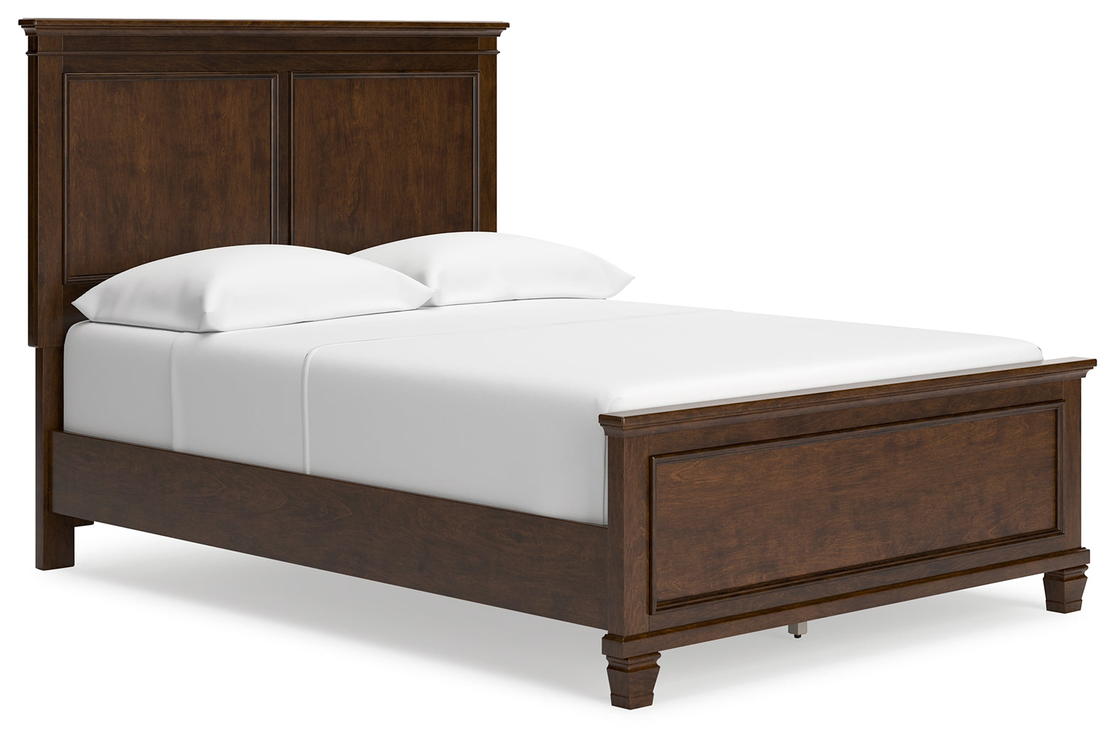 Danabrin Brown Queen Panel Bed- Viva Furn