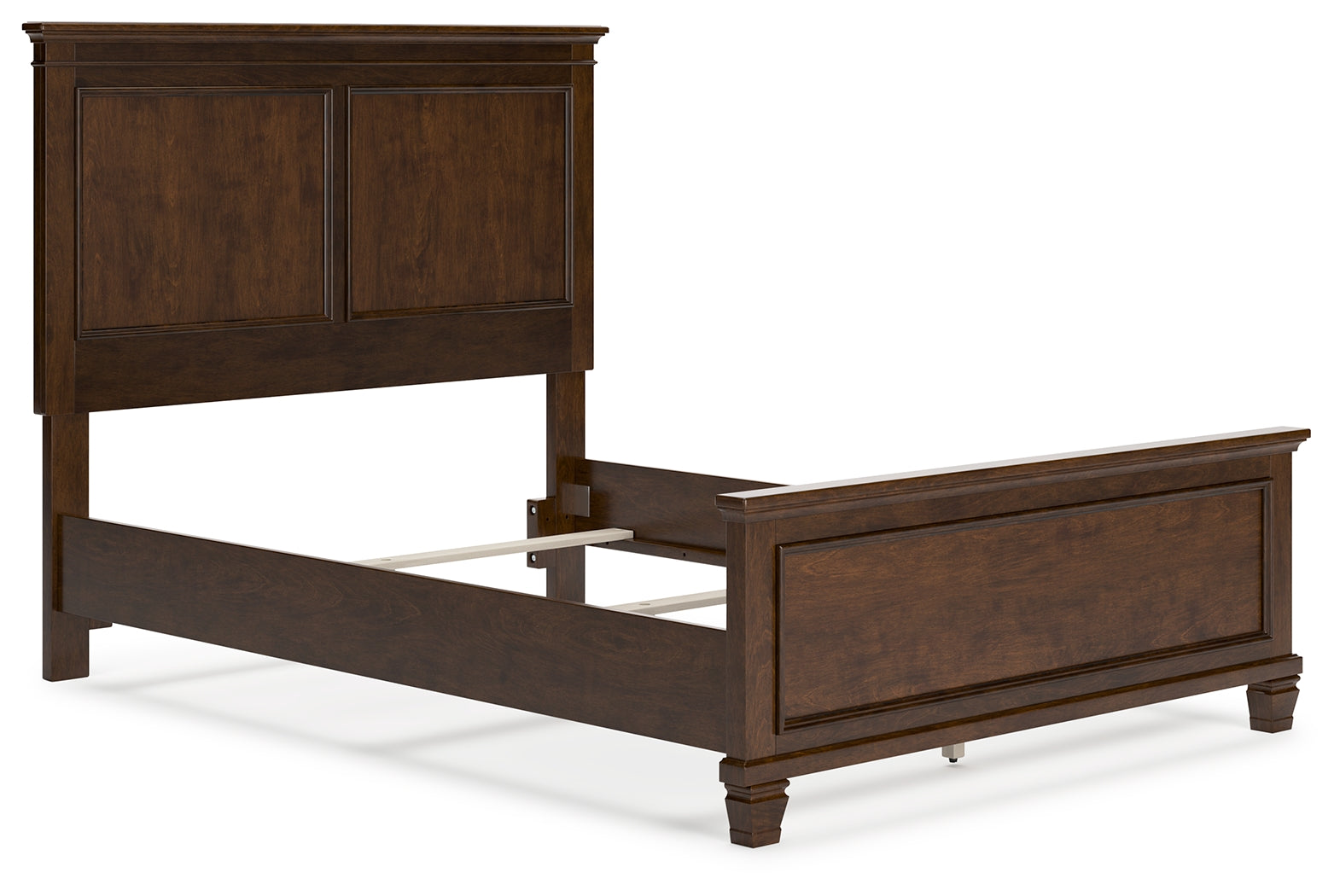 Danabrin Brown Queen Panel Bed- Viva Furn