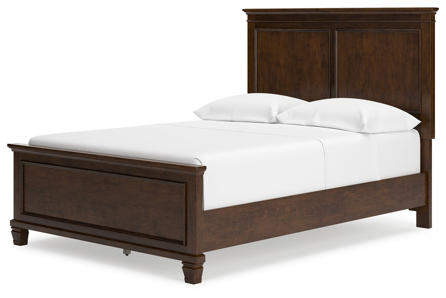 Danabrin Brown Queen Panel Bed- Viva Furn