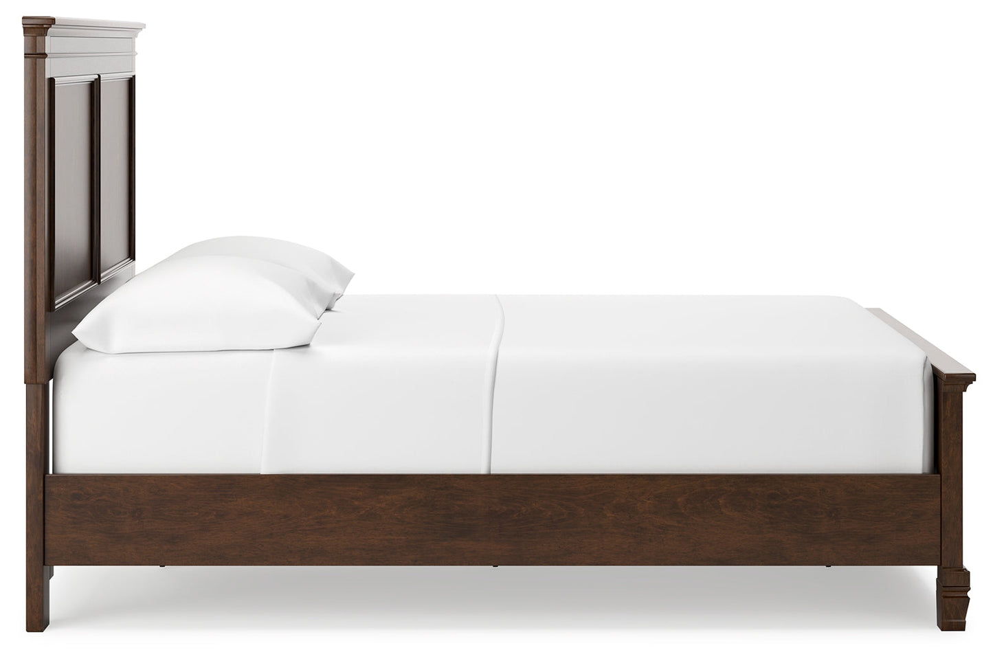 Danabrin Brown Queen Panel Bed- Viva Furn