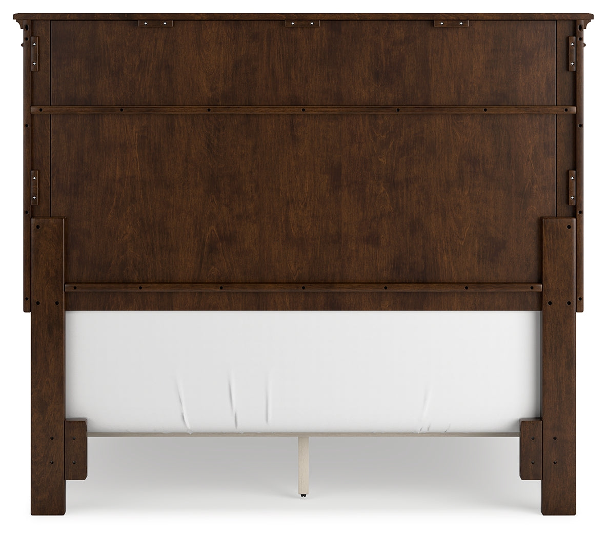 Danabrin Brown Queen Panel Bed- Viva Furn