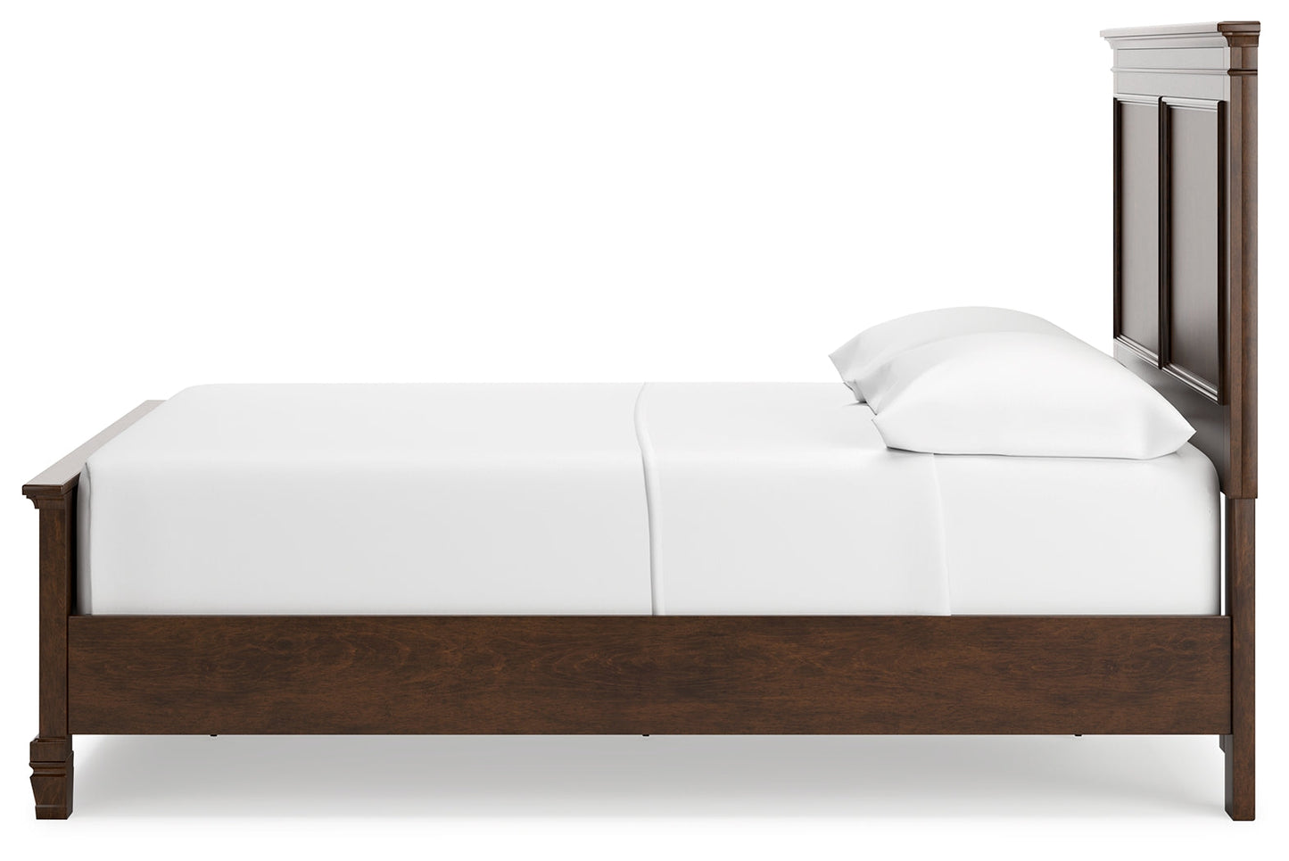 Danabrin Brown Queen Panel Bed- Viva Furn
