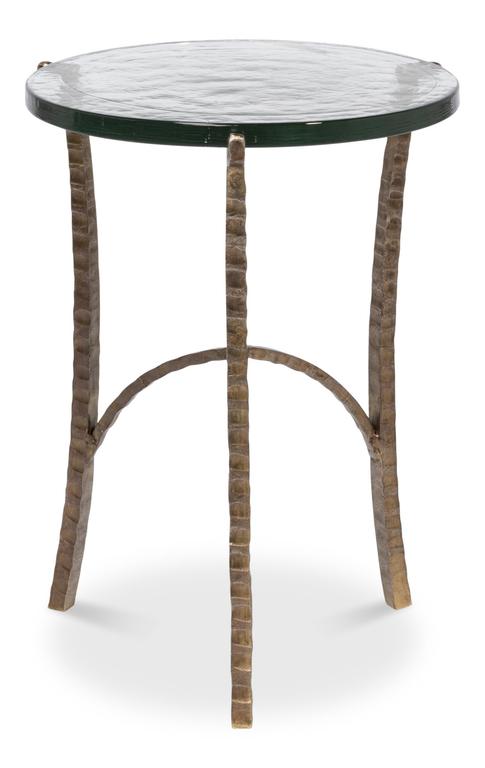 Dandy Bronze Round Side Table - Ornate Home